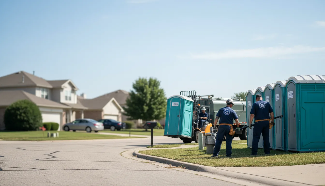 Porta Potty Rental in Dubach, LA near me